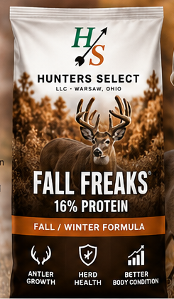 Fall Freaks Fall Winter 16 percent protein deer feed bag